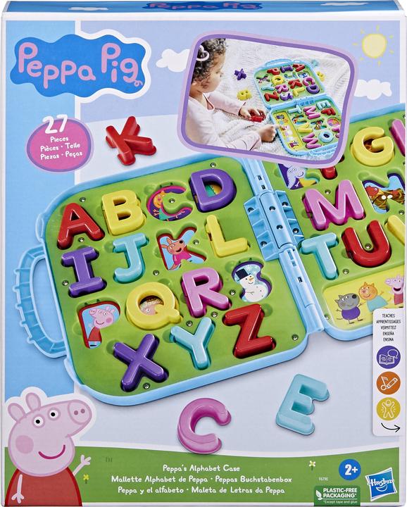 Image du produit Hasbro Boîte de lettres Peppas, puzzle alphabet, jouets d'éveil