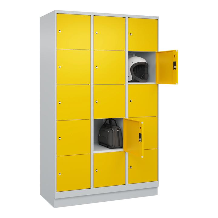 Produktbild C+P Fächerschrank Classic Plus, 5 Fächer übereinander, Abteilbreite 40 cm, mit Sockel (120 cm, 195 cm)