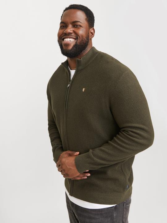 Produktbild Jack & Jones Plus Size Strickjacke Strickjacke (6XL)