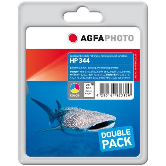 AGFAPHOTO, Druckerpatrone, Aphp344cduo (M, C, Y)