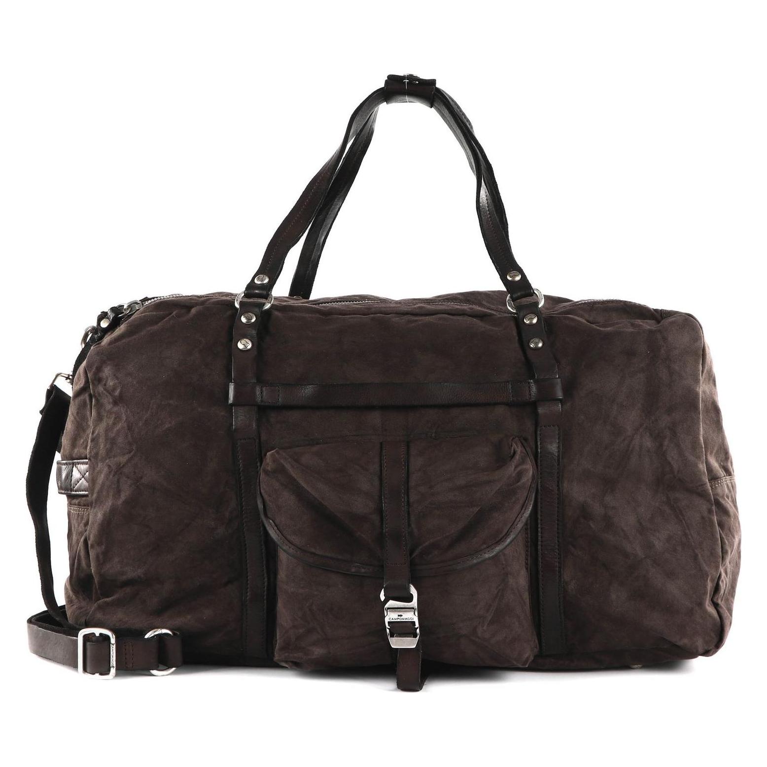 Campomaggi, Unisex, Tasche, Saturno Weekend Bag, Braun