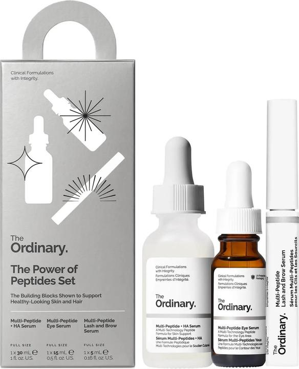Image du produit The Ordinary Kit de puissance des peptides (Kit de soins du visage)