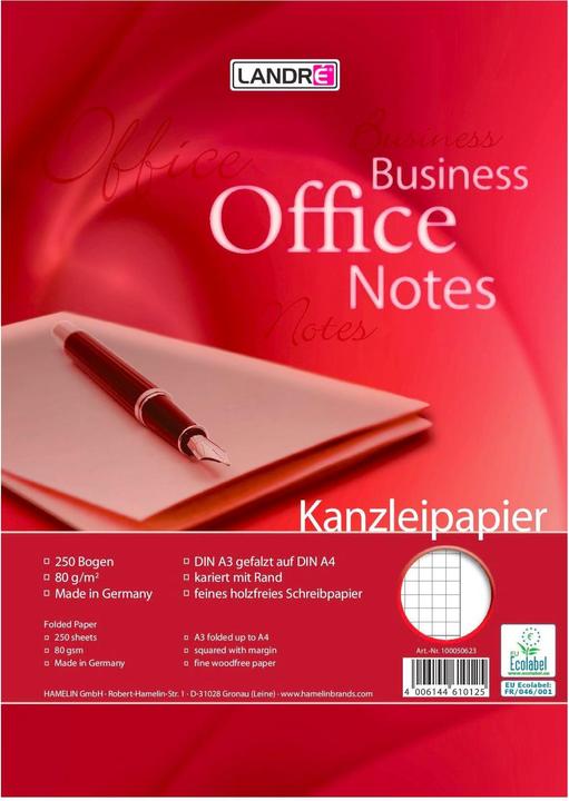 Landré Carta da ufficio Office A3/A4 (80 g/m², A4)