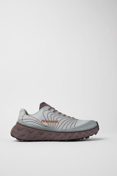 Actual product image Nnormal Tomir Shoe Grey/Purple (42 2/3)