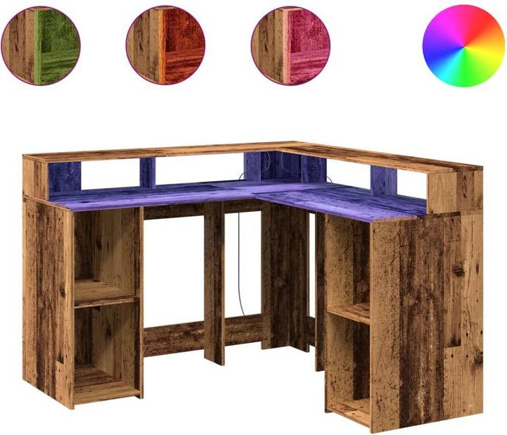 Produktbild vidaXL Schreibtisch (130 x 130 x 91 cm)