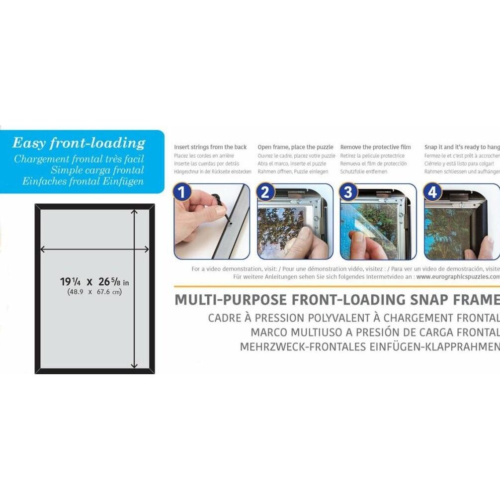 Thumbnail - Eurographics Klapprahmen gold (720 Teile)