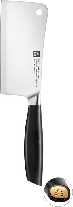 Actual product image Zwilling All Star Chin. Cleaver 150, shiny gold (15 cm)