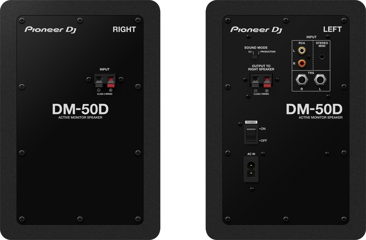 Productafbeelding Pioneer DJ DM-50D (Actief, Paar)