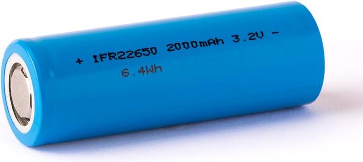 Produktbild Cottcell Akku IFR22650 LiFePO4 Lithium-Eisenphosphat (22650, 2000 mAh)
