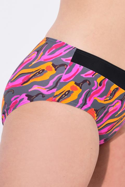 Image du produit Ulla Popken Bikini imprimé piments, bonnets souples, matières recyclées (50)
