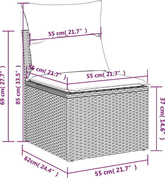 Produktbild vidaXL Nili