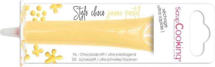 Produktbild ScrapCooking Stift mit Schokoladengeschmack, pastellgelb, 25g (1 x)