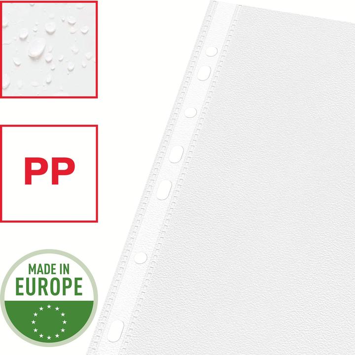 Produktbild Leitz Prospekthuelle A4 oben offen Prospekthlle Esselte, A4, oben offen, PP Folie, genarbt (A4, 1 x)
