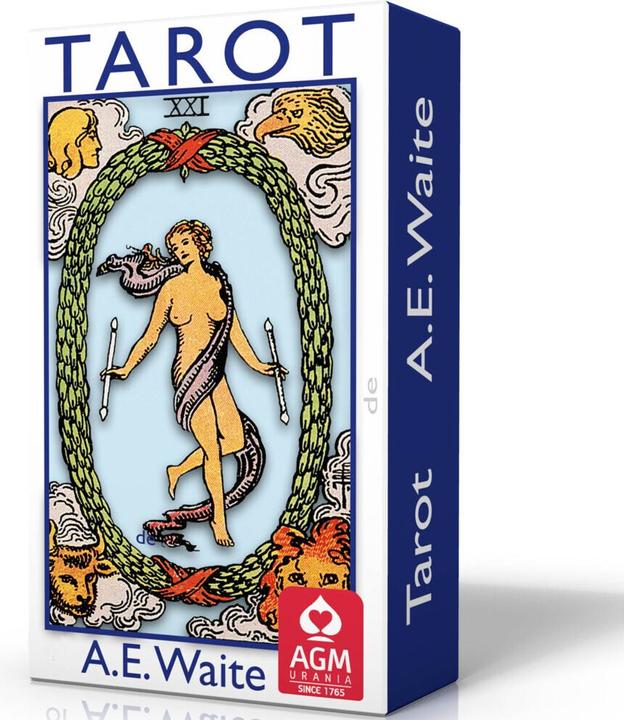 Tarot of A.E. Waite (Blue Edition, Pocket, Spanish) (Spanisch, Arthur Edward Waite, 2024)