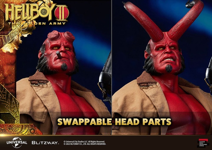 Produktbild Blitzway Hellboy 2 -The Golden Army “Hellboy” 1/4 Statue