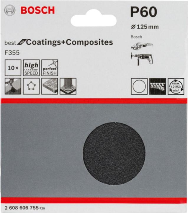Produktbild Bosch Professional Zubehör Pro F355 Schleifblatt (60)