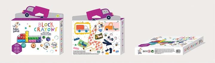Actual product image Haku Yoka Block wax crayons lorry (MQ2)