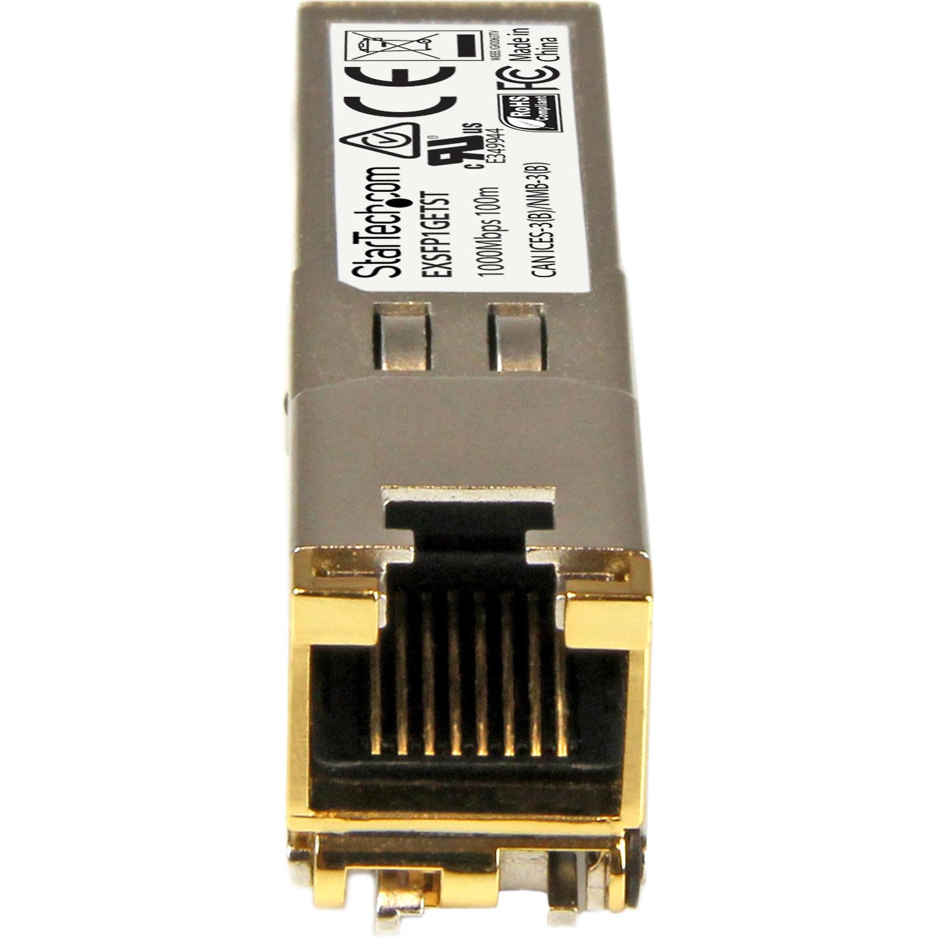Thumbnail - StarTech JUNIPER EX-SFP-1GE-T SFP, Transceiver, Silber