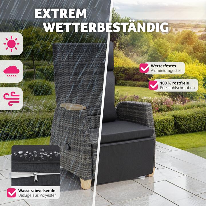 Produktbild tectake Pescara (128 cm)