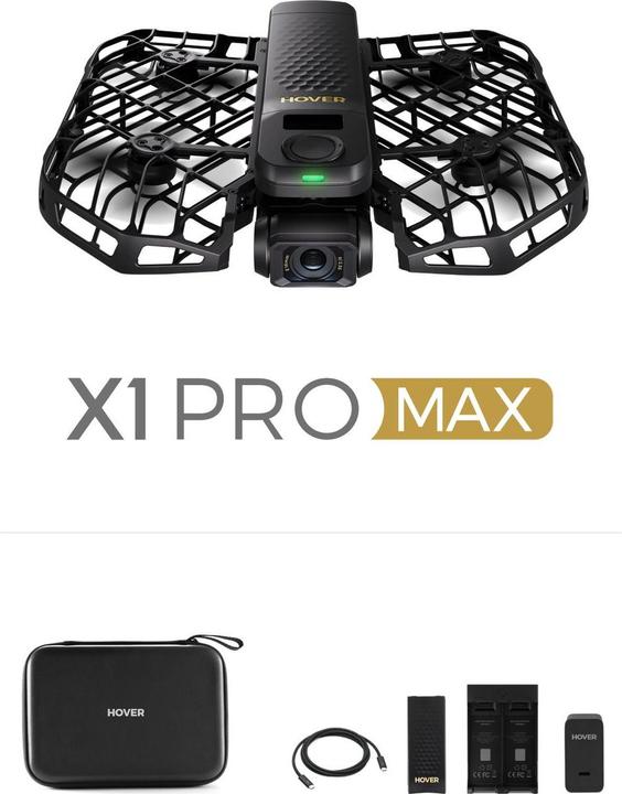 Actual product image HoverAir X1 Promax Combo (16 min, 192.50 g, 12 Mpx)