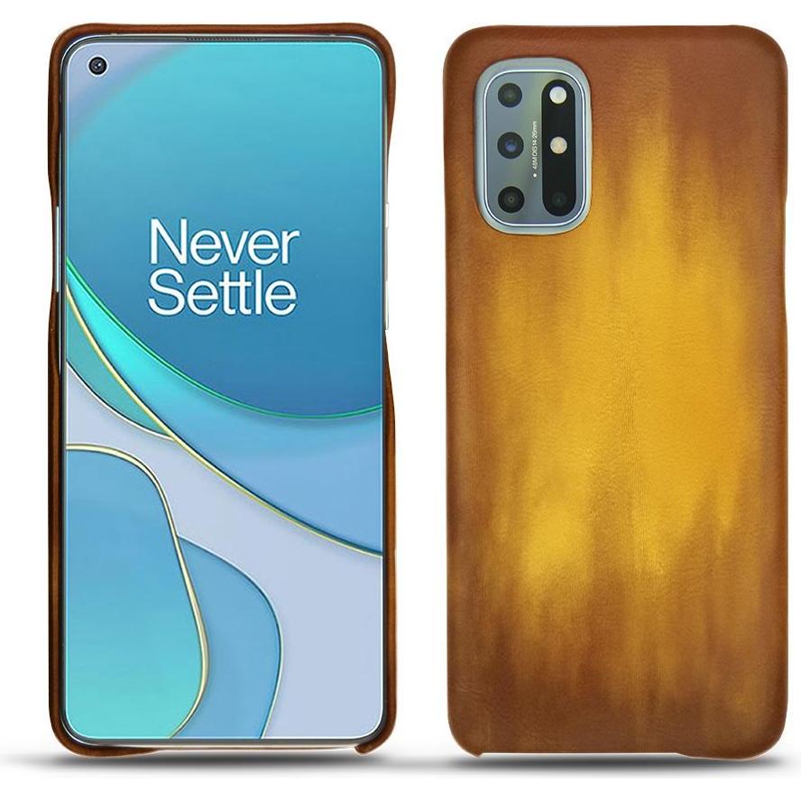 Noreve Lederschutzhülle (OnePlus 8T), Smartphone Hülle, Gold