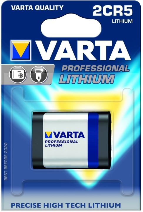 Immagine prodotto Varta Foto Litio (1 pz., 2CR5, 1400 mAh)