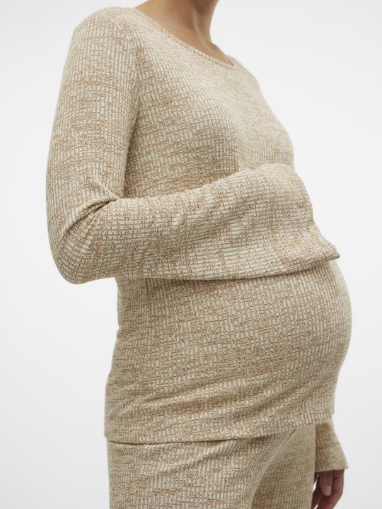 Produktbild Mamalicious Normal geschnitten Rundhals Top Bluse (XXL)