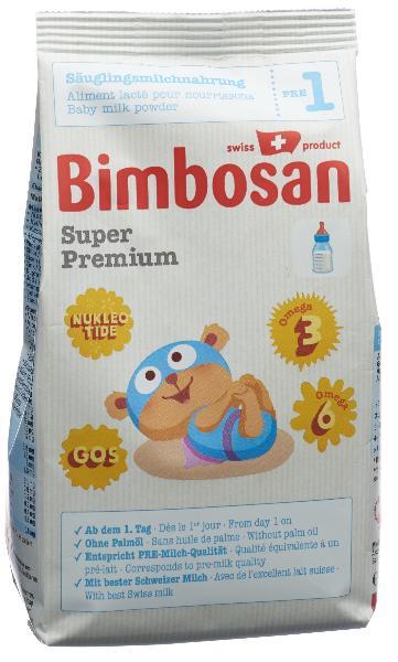 Actual product image Bimbosan Super Premium 1 infant milk (400 g, from birth)