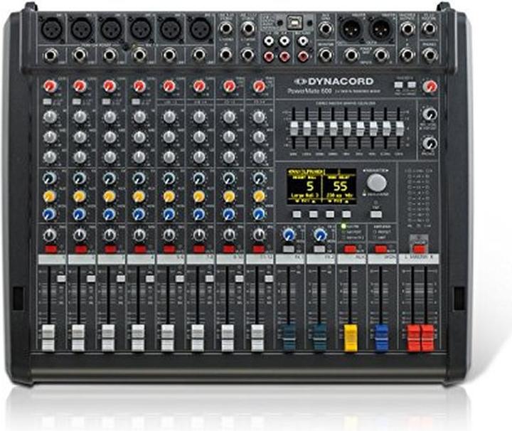 Actual product image Dynacord PowerMate 600 MK3 powered mixer (Studio- and Livemixer)