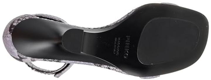 Produktbild Pinko Beethoven ZY1 Sandalen aus Leder mit Druck und Blockabsatz (40)