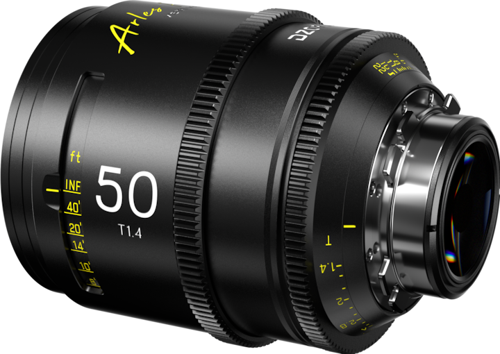 Image du produit Dzofilm Arles 50mm FF/VV Prime Cine Lens (PL mount, meter) (PL, Plein format)