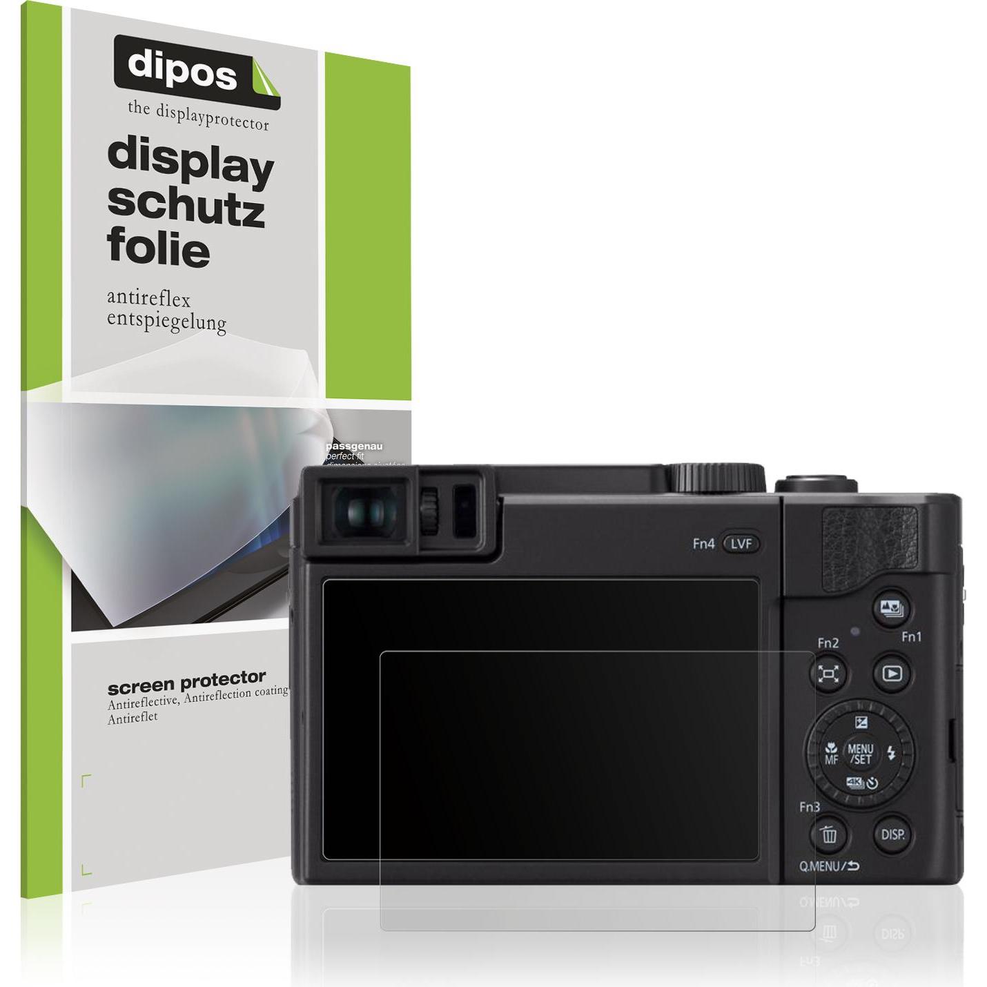 Dipos Schutzfolie Matt für Canon EOS R7 (Displayschutz), Kameraschutz, Transparent
