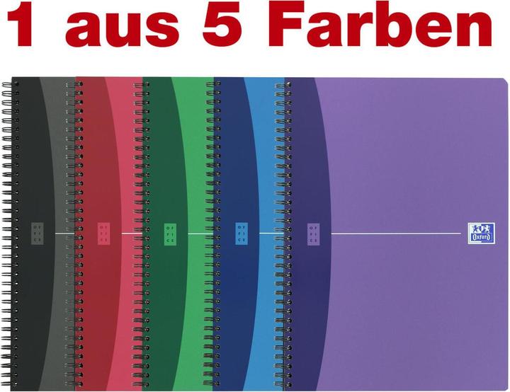 Immagine prodotto Oxford Ufficio libri a spirale (A4, Righe)