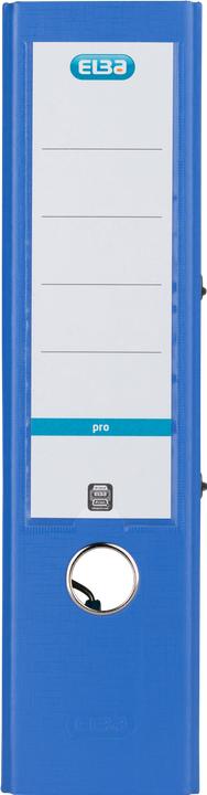 Produktbild Elba Ordner smart PP-Papier, Rückenbreite: 80 mm, blau DIN A4, Einband aussen PP (A4, 80 mm, 1 Stück)