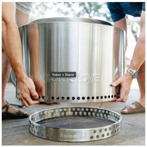 Actual product image Solo Stove Yukon Fire Pit Set (68.80 cm)