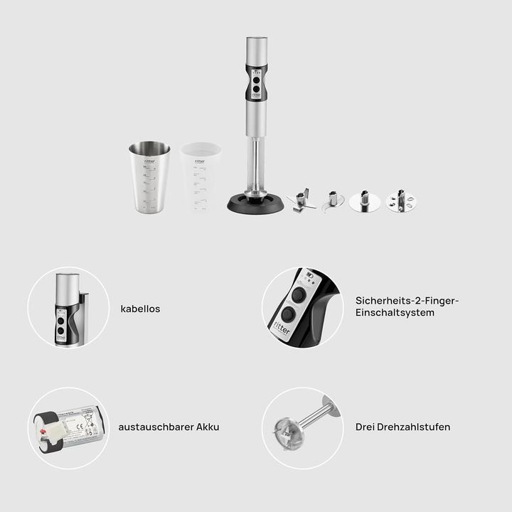 Produktbild Ritter Ritt Stabmixer Stilo 7 Plus 628.000