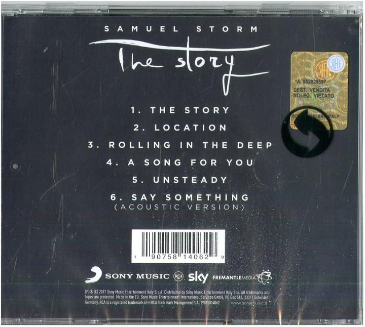 Produktbild Samuel Storm - The Story, CD (Samuel Storm)