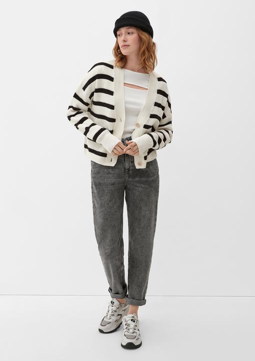 Produktbild s.Oliver Strickjacke Strickjacke im Relaxed Fit (XL)