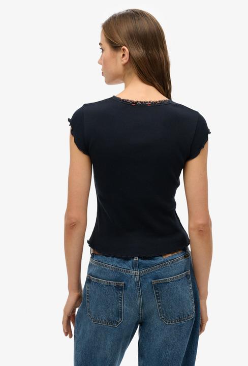 Actual product image Superdry Essential Square Neck S/s Tee (10XL)