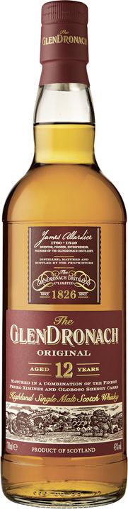 Image du produit Glendronach 12 ans Original (Single Malt, Scotch Whisky, 1 x 70 cl)