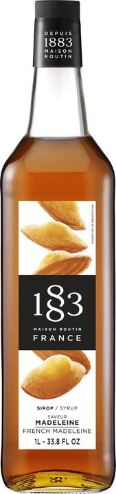 1883 French Madeleine Sirup 1l 0% (1 x 100 cl)