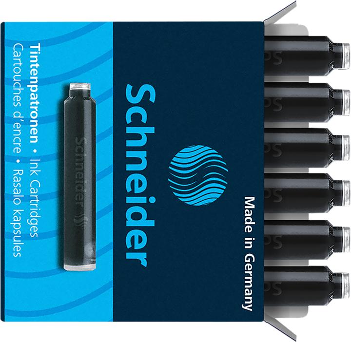 Produktbild Schneider Tintenpatrone 6ST schwarz (6 Stück, Schwarz)