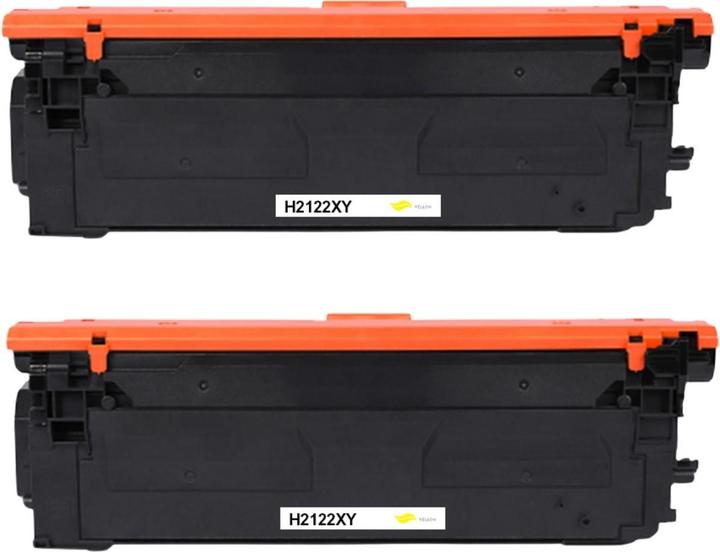 Actual product image Hermex Kompatibler Toner XL für HP Color LaserJet Enterprise M555dn (Y)