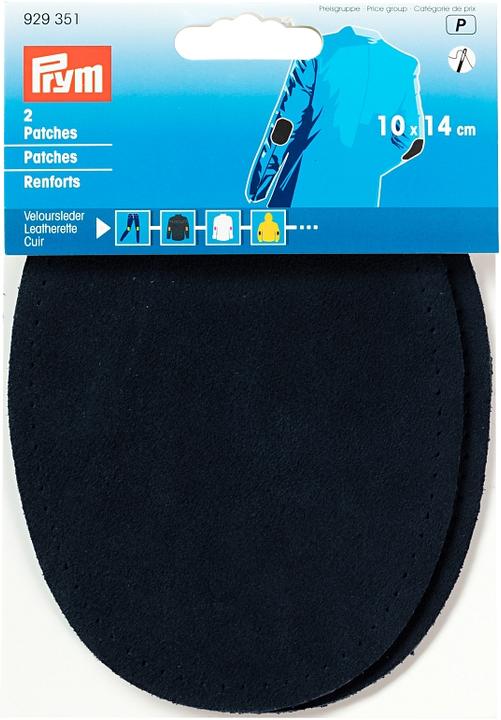 Prym Patches Veloursleder zum Aufnähen, 10x14 cm, 2 Stk. (2 x)