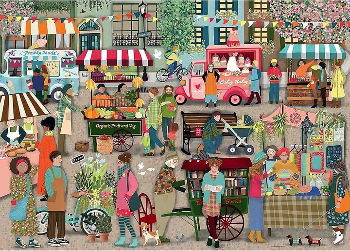 Image du produit Ravensburger Marché de rue (1000 pièces)