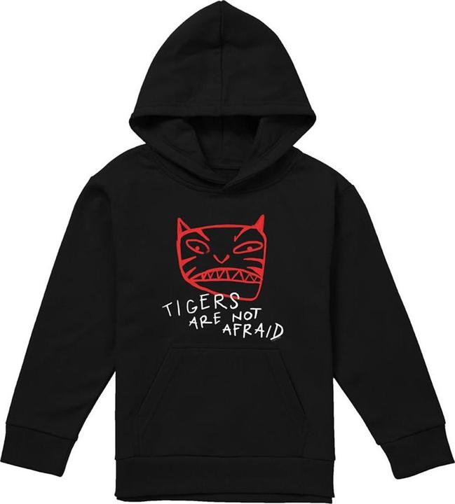 Produktbild Tigers Are Not Afraid Hoodie zum Überziehen (140)