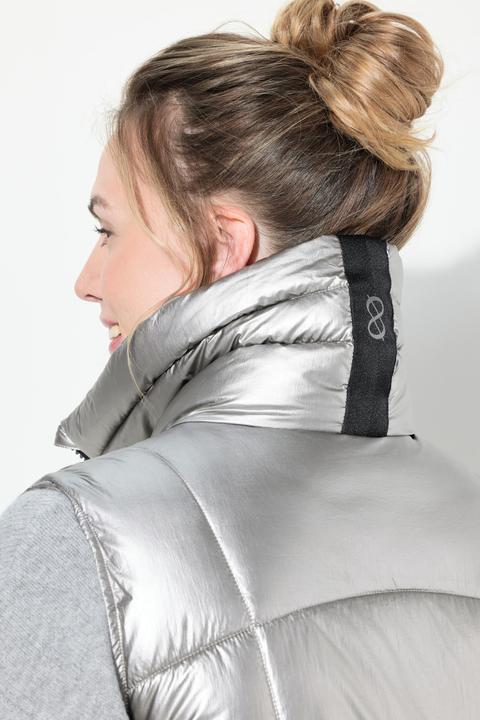 Image du produit Laurasøn Gilet matelassé, col matelassé et fermeture éclair à double sens (XXL)