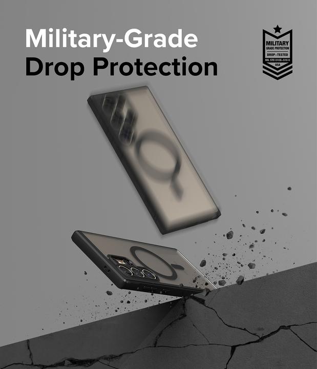 Immagine prodotto Ringke Case for Galaxy S24 Ultra FUSION BOLD MAGNETIC MATTE BLACK (Samsung Galaxy S24 Ultra)