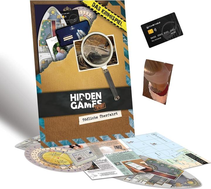 Produktbild Hidden Games Tödliche Überfahrt - Krimispiel (Deutsch)