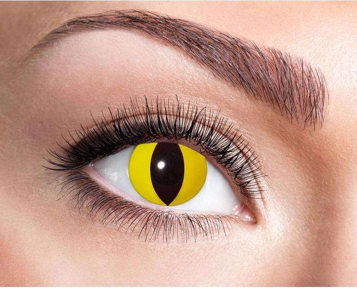 Image du produit Zoelibat Lentilles de contact chat jaune (Jaune)